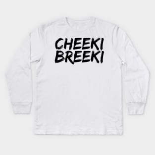 Cheeki Breeki - slavic - escape from tarkow Kids Long Sleeve T-Shirt